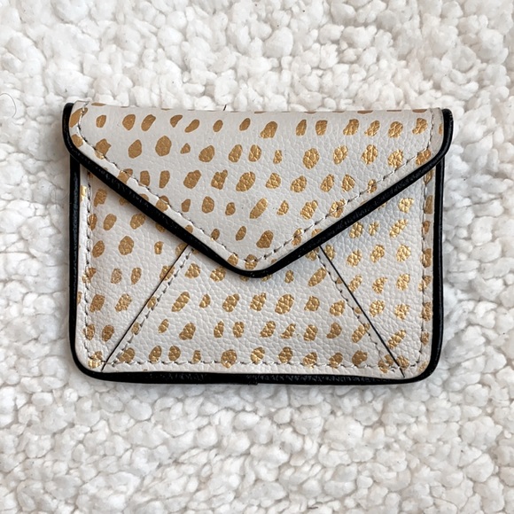 Anthropologie Handbags - Anthropologie Leather Envelope Card Wallet